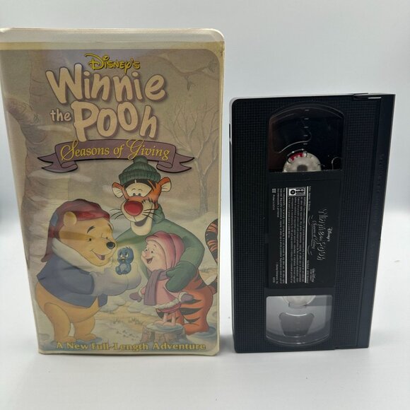 Disneys Winnie The Pooh: Seasons Of Giving 1999 VHS Full-Length Feature - Picture 3 of 3